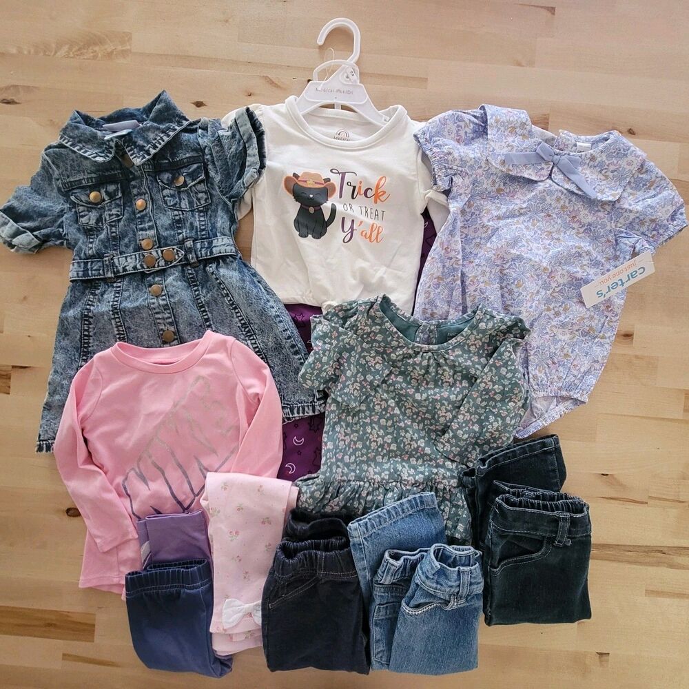 Baby Girl Clothes Lot 12M, Nike, babyGap, Carter's NWT Sets Dress Jeans